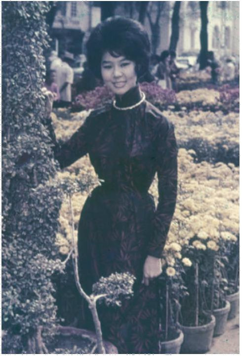 Le Ao dai des années 60 Ao dai années 60