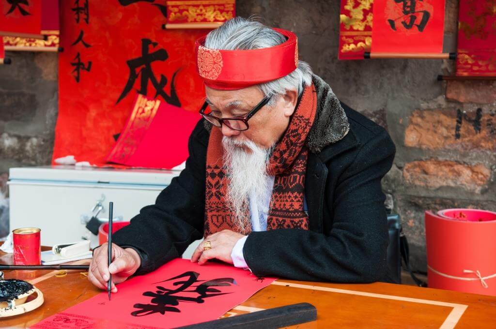 lettre calligraphie vietnam