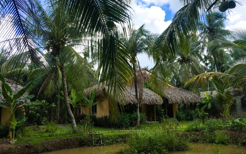 Chez l'habitant sous l'ombre des cocotiers à Ben Tre