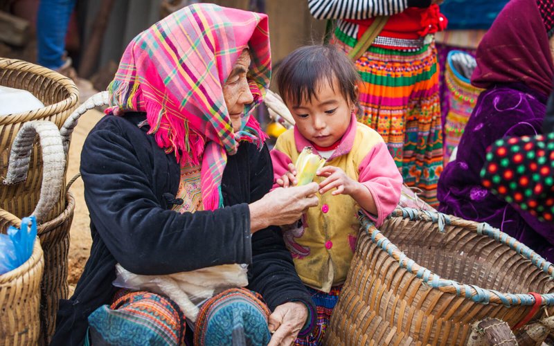 marche ethnique bac ha vietnam
